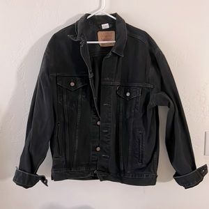 Vintage Black Levi Jean Jacket